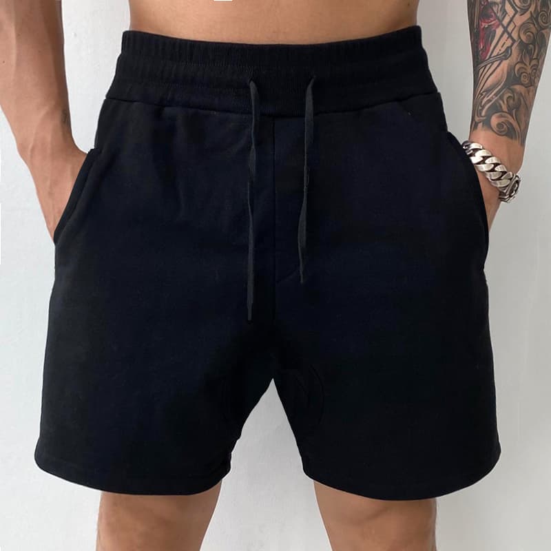 【メンズ】スウェットパンツ コットン素材スポーツショートパンツ