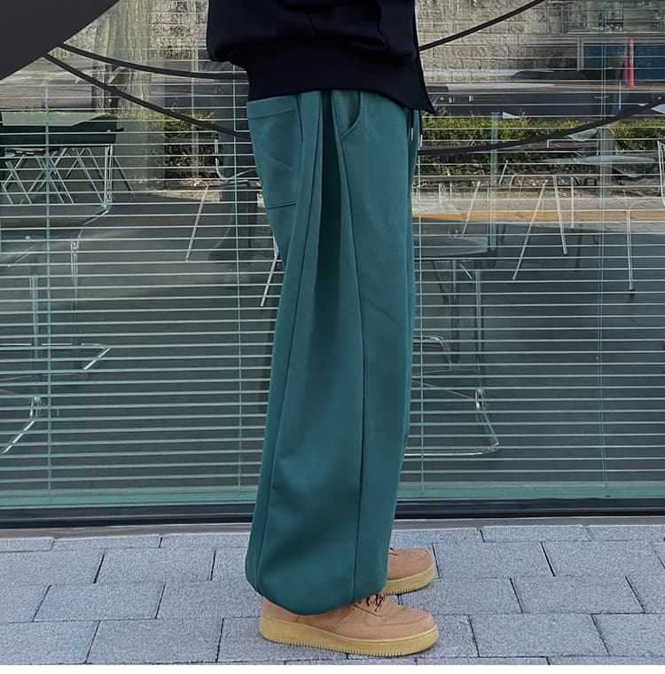 【メンズ】スウェットパンツ スウェットパンツ ふんわりリラックスワイドパンツ