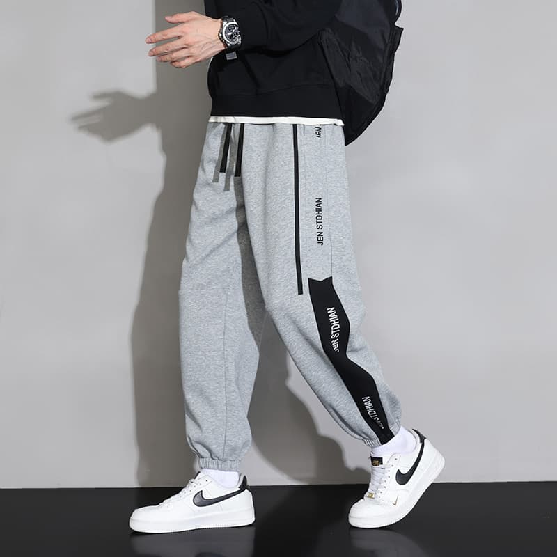 【メンズ】スウェットパンツ スウェットパンツ サイドライン入りゆったりルームウェア