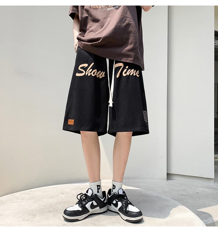 【メンズ】スウェットパンツ スウェットパンツ ゆったりショータイム スウェットハーフパンツ