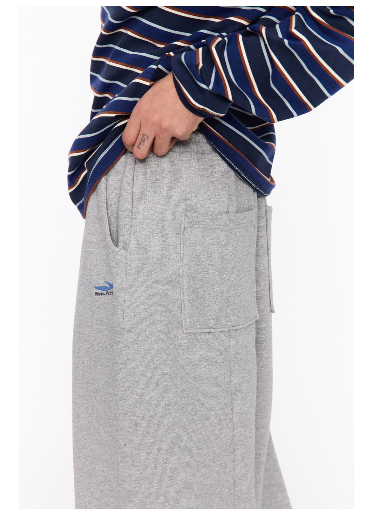 【メンズ】スウェットパンツ スウェットパンツ ゆったりリラックスワイドパンツ