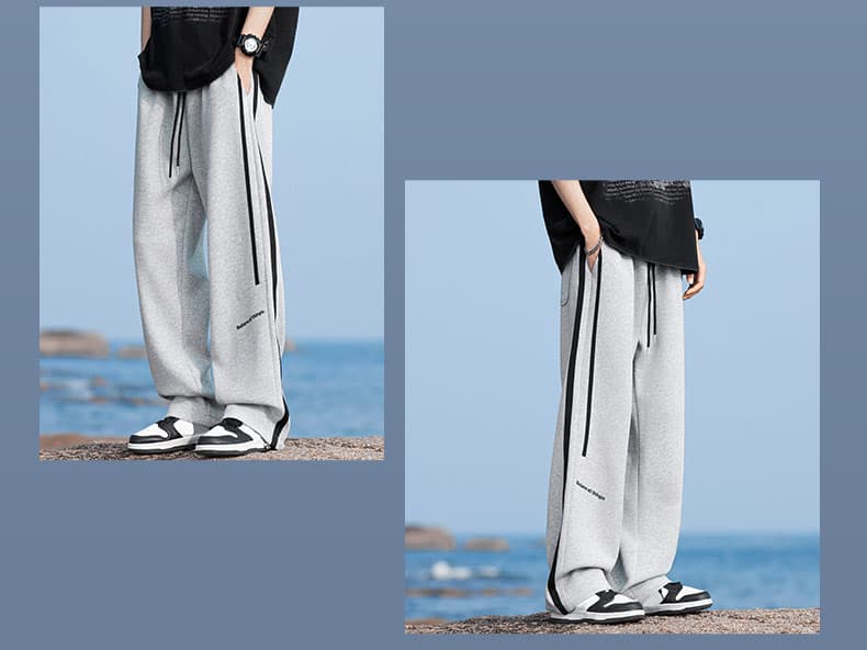 【メンズ】スウェットパンツ 快適リラックスワイドスウェットパンツ