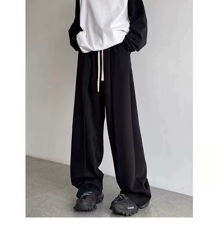 【メンズ】スウェットパンツ ゆったりドレープ スウェットパンツ