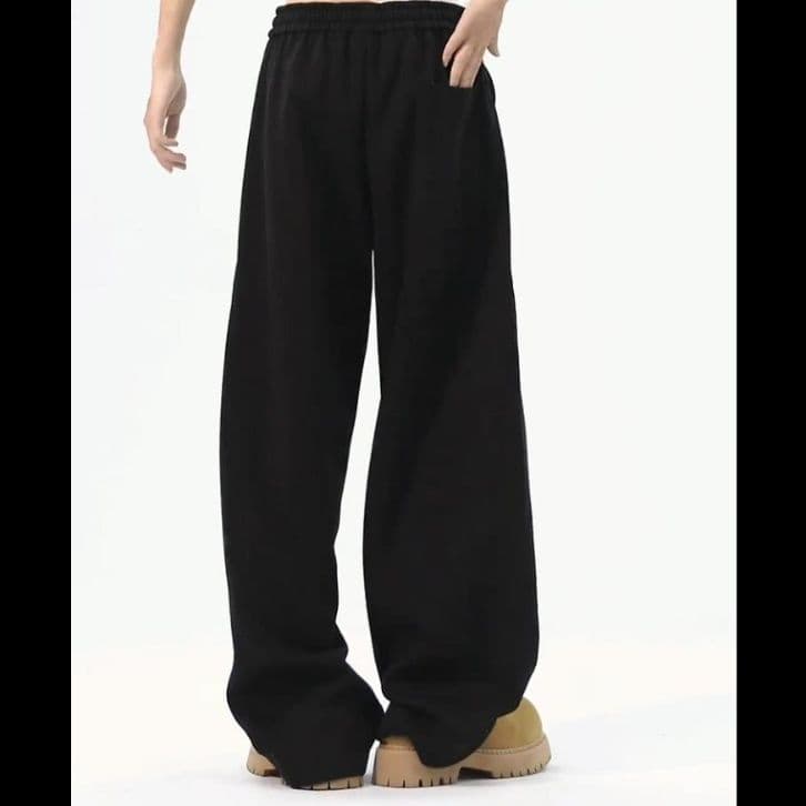 【メンズ】スウェットパンツ スウェットパンツ ゆったりワイドルーム リラックスパンツ