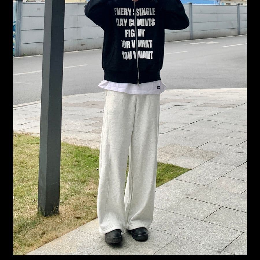 【メンズ】スウェットパンツ ゆったりリラクシングスウェットパンツ