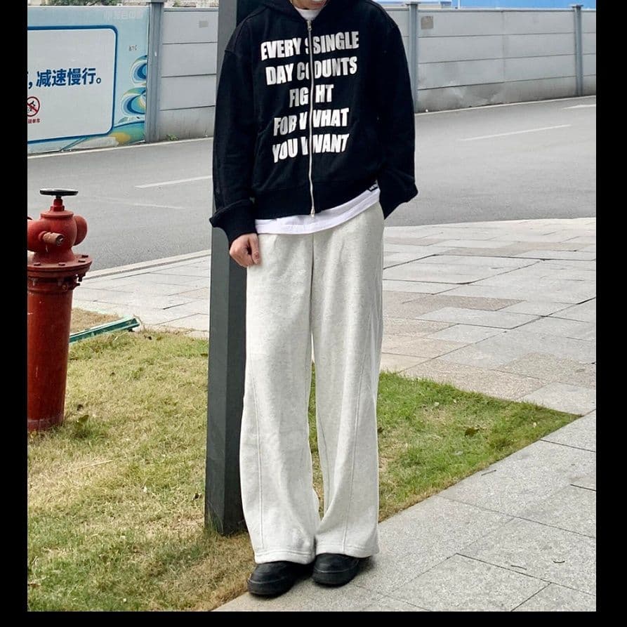 【メンズ】スウェットパンツ ゆったりリラクシングスウェットパンツ