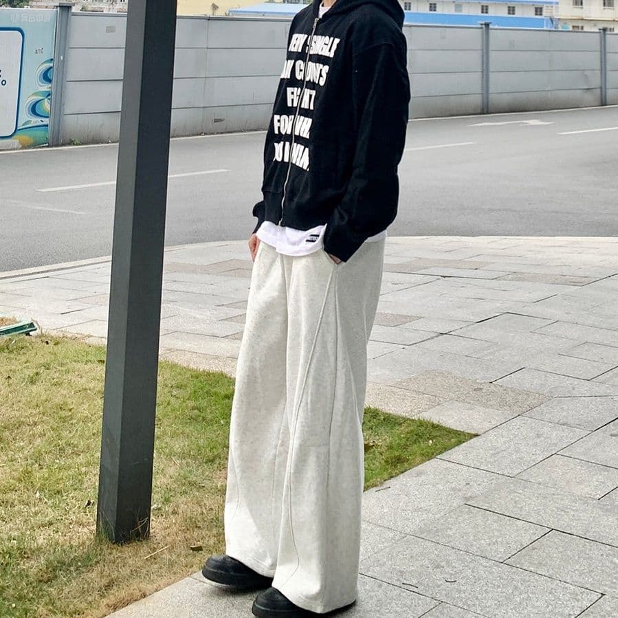 【メンズ】スウェットパンツ ゆったりリラクシングスウェットパンツ