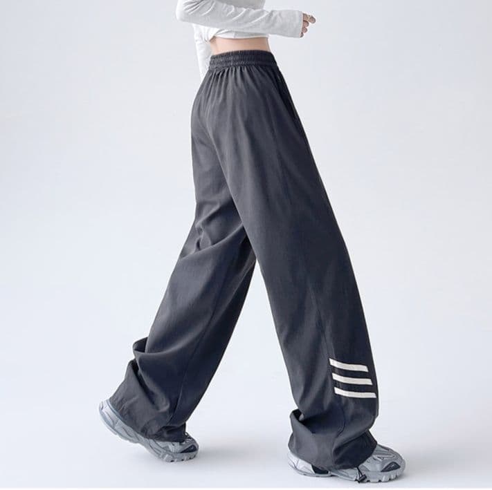 【レディース】スウェットパンツ スウェットパンツ ゆったりくつろぎストリート風パンツ