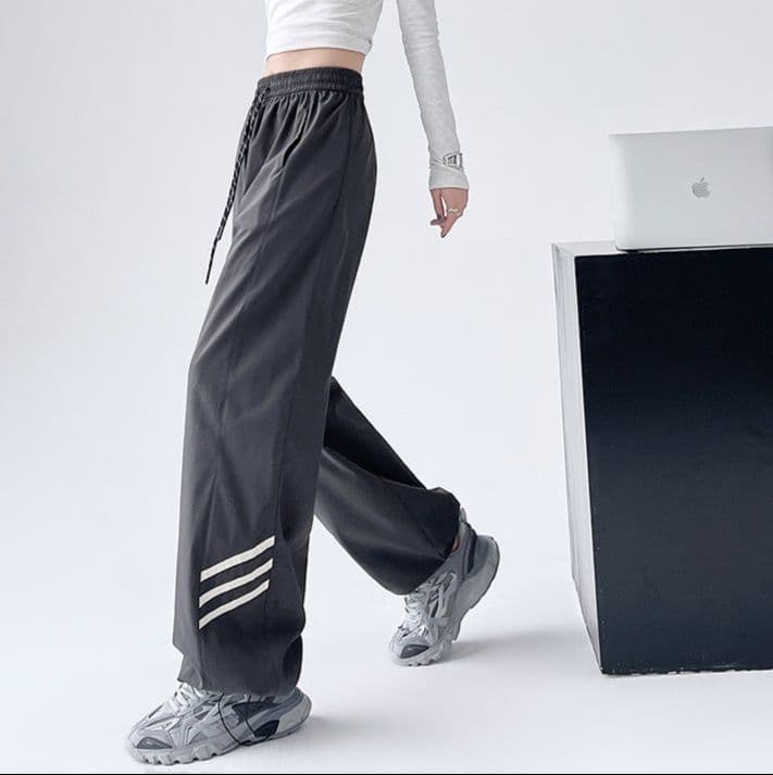 【レディース】スウェットパンツ スウェットパンツ ゆったりくつろぎストリート風パンツ