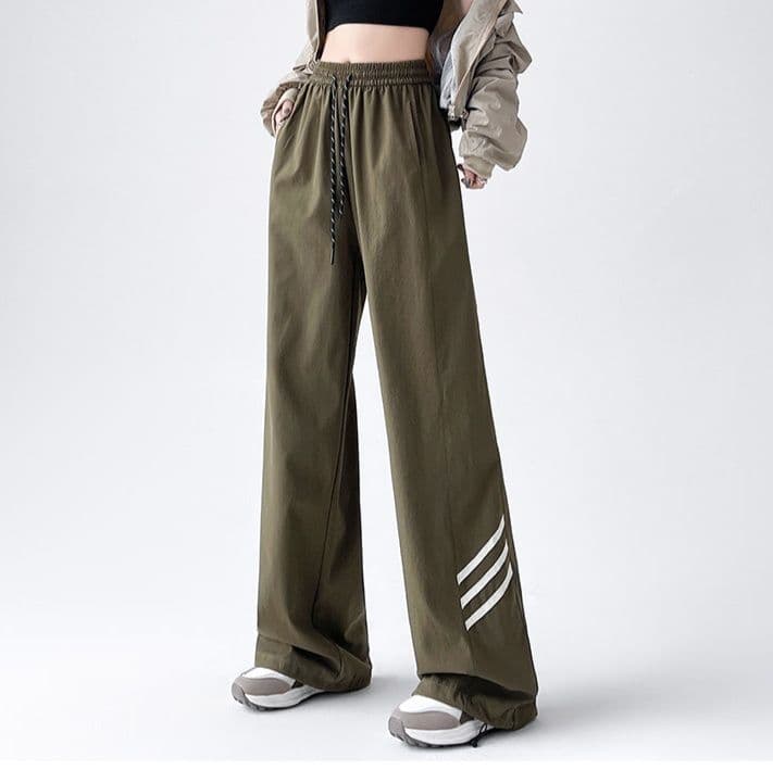 【レディース】スウェットパンツ スウェットパンツ ゆったりくつろぎストリート風パンツ
