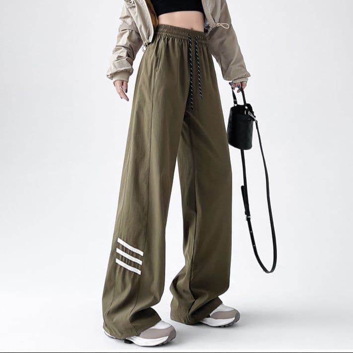 【レディース】スウェットパンツ スウェットパンツ ゆったりくつろぎストリート風パンツ
