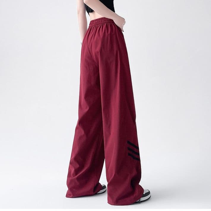 【レディース】スウェットパンツ スウェットパンツ ゆったりくつろぎストリート風パンツ