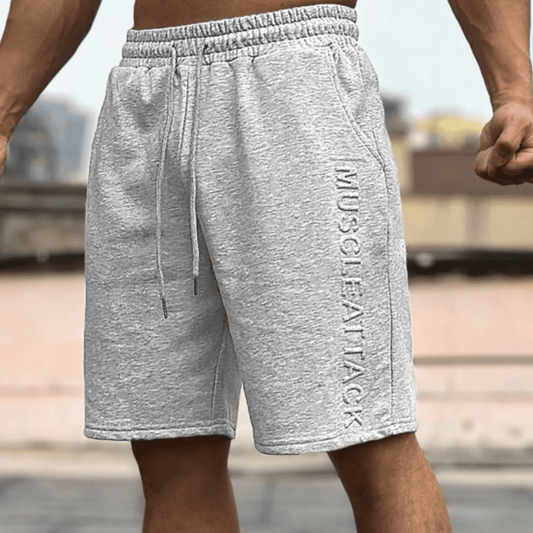 【メンズ】スウェットパンツ スウェットパンツ 快適リラックス裾ゆったりスウェットショート