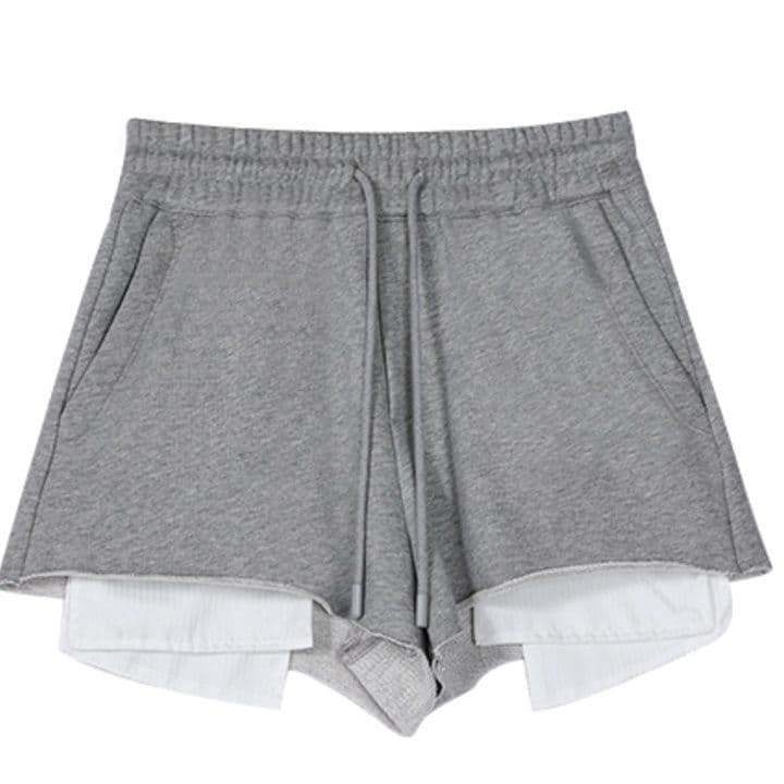 【レディース】スウェットパンツ スウェットパンツ ゆったりシルエット 快適ショートパンツ