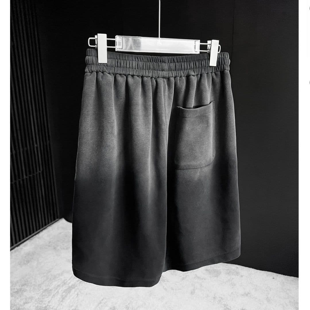 【メンズ】スウェットパンツ グラデーションスウェットパンツ ゆったりリラックスショートパンツ