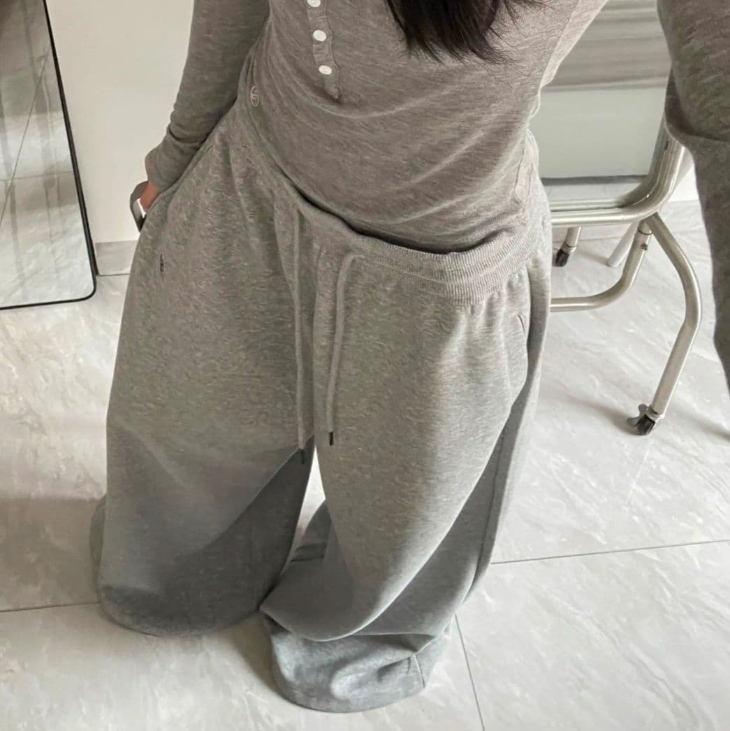 【レディース】スウェットパンツ スウェットパンツ ゆったりドレープ 極上リラックスパンツ