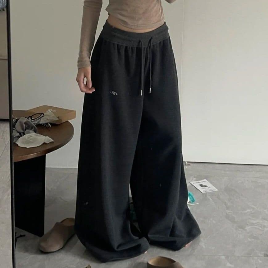 【レディース】スウェットパンツ スウェットパンツ ゆったりドレープ 極上リラックスパンツ