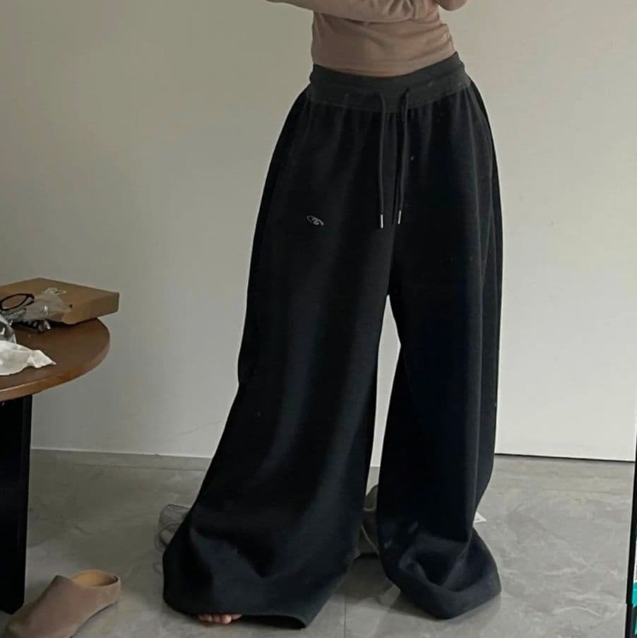【レディース】スウェットパンツ スウェットパンツ ゆったりドレープ 極上リラックスパンツ