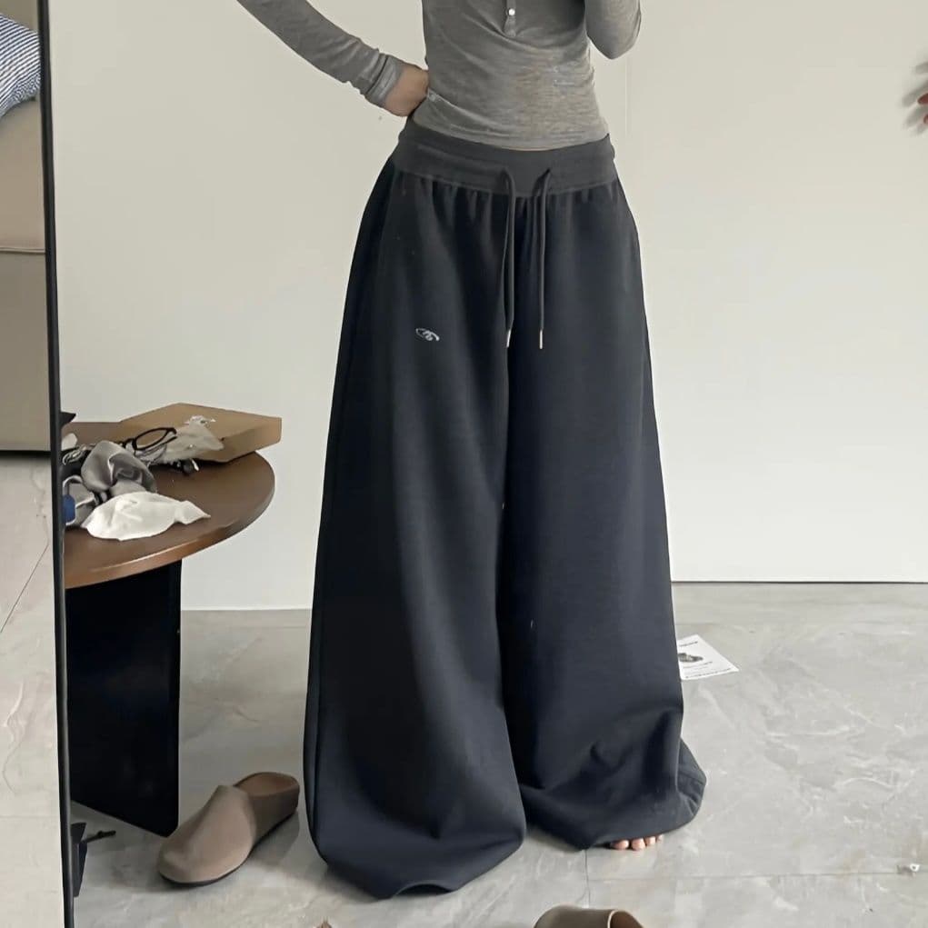 【レディース】スウェットパンツ スウェットパンツ ゆったりドレープ 極上リラックスパンツ