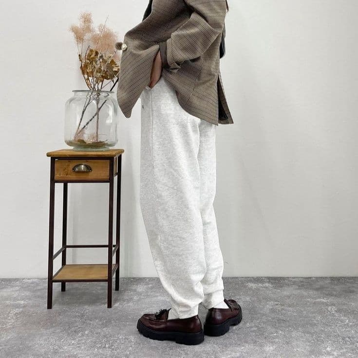 【レディース】スウェットパンツ スウェットパンツ 至福の時間 リラックスワイドパンツ