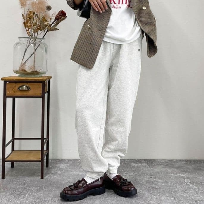 【レディース】スウェットパンツ スウェットパンツ 至福の時間 リラックスワイドパンツ