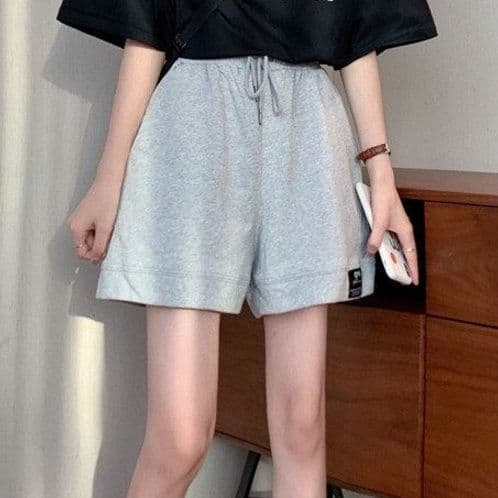 【レディース】スウェットパンツ スウェットパンツ ゆったりリラックスハーフパンツ