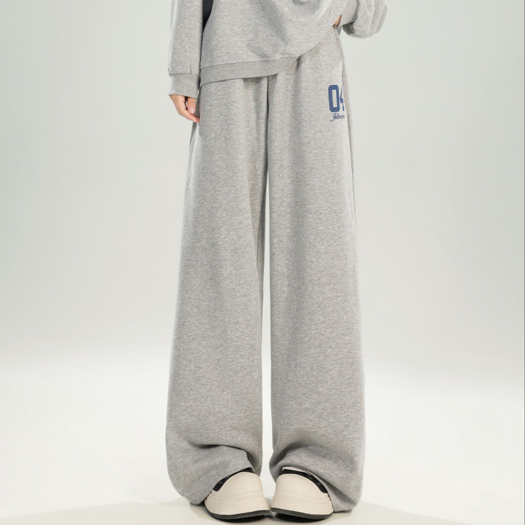 【レディース】スウェットパンツ スウェットパンツ ゆったりリラックスワイドパンツ