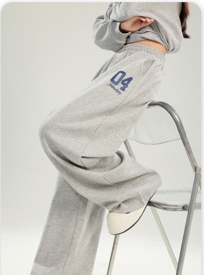 【レディース】スウェットパンツ スウェットパンツ ゆったりリラックスワイドパンツ