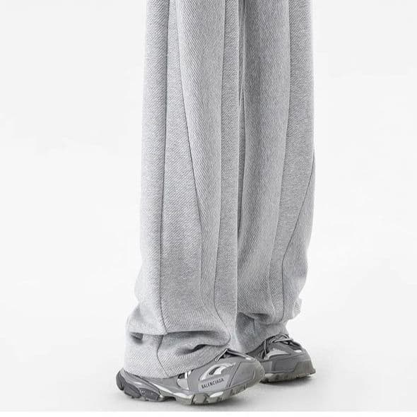 【メンズ】スウェットパンツ スウェットパンツ ゆったりワイドシルエット リラックスパンツ