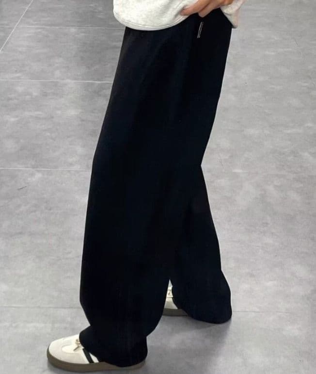 【メンズ】スウェットパンツ リラックス楽々ワイドスウェットパンツ