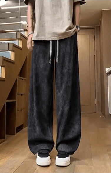 【メンズ】タイダイ柄ワイドスウェットパンツ