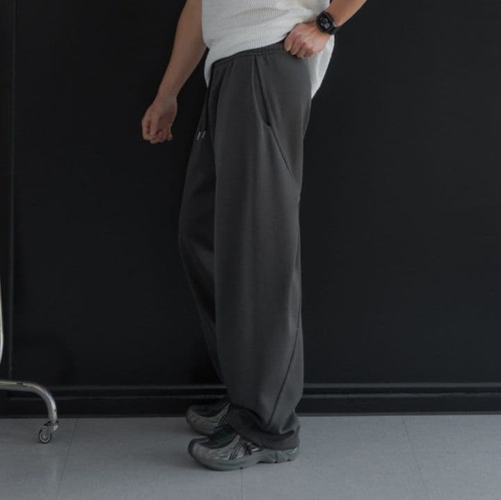 【メンズ】スウェットパンツ ゆったりリラックスワイドパンツ