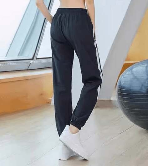 【レディース】スウェットパンツ ハイウエストジョガーパンツ