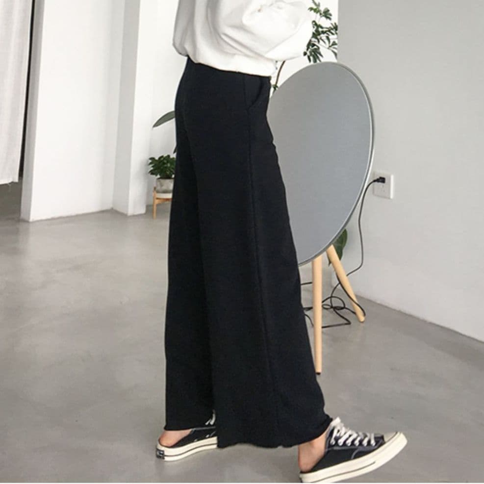 【レディース】スウェットパンツ リラックスワイドフレアスウェット