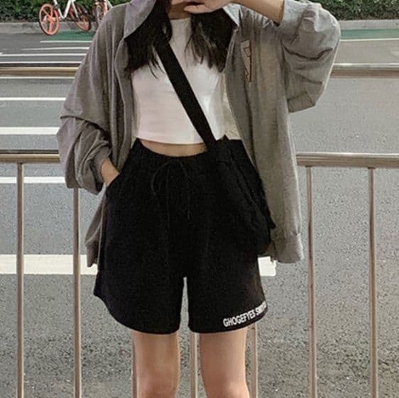 【レディース】スウェットパンツ ゆるふわリラックスショートパンツ