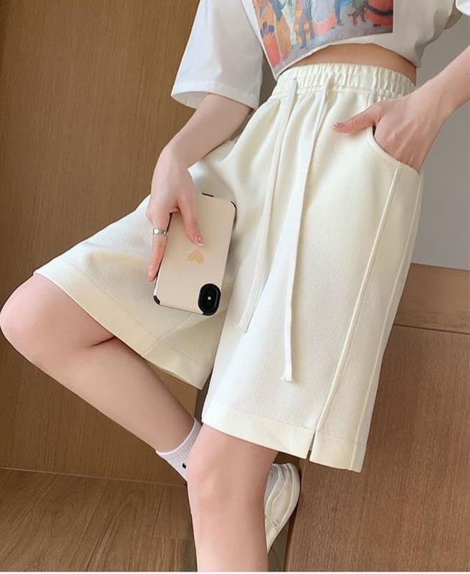 【レディース】スウェットパンツ やわらか素材のリラックスショート