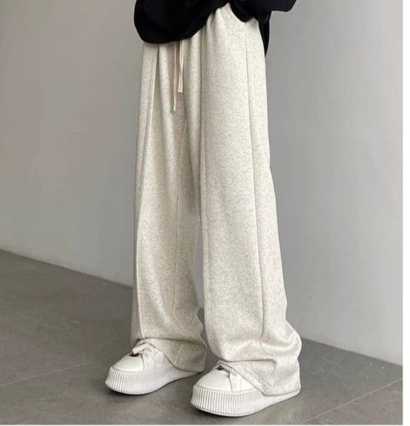 【メンズ】スウェットパンツ ゆったりドレープ スウェットパンツ