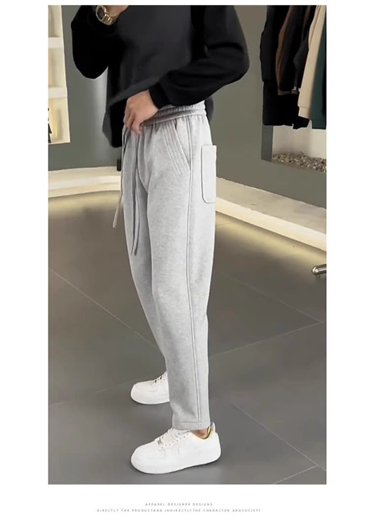 【メンズ】スウェットパンツ スウェットパンツ 細身シルエット リラックスパンツ