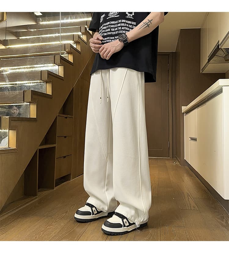 【メンズ】スウェットパンツ スウェットパンツ 快適リラックスワイドパンツ