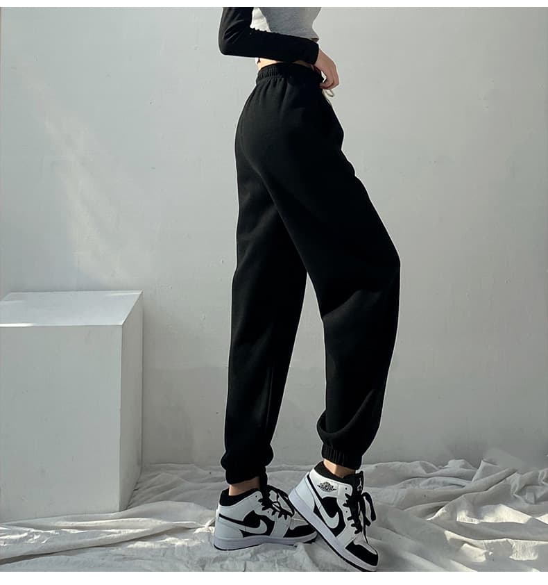 【レディース】スウェットパンツ リラックスストレートスウェットパンツ