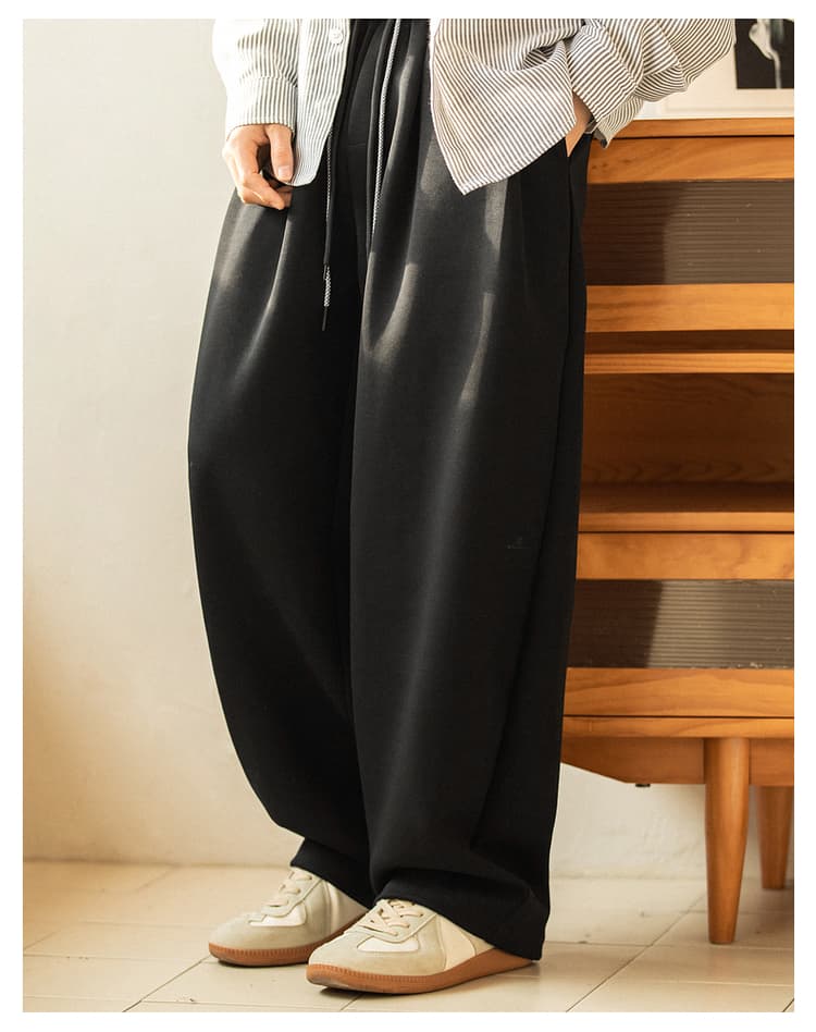 【メンズ】スウェットパンツ スウェットパンツ ゆったりくつろぎワイドパンツ