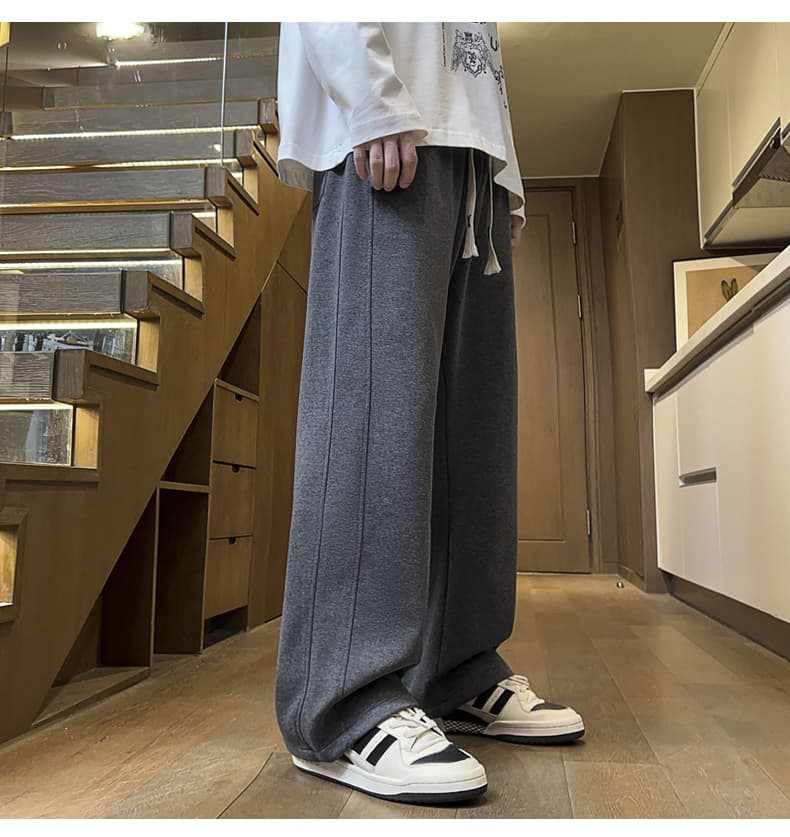 【メンズ】スウェットパンツ スウェットパンツ リラックスゆるシルエット裾絞りパンツ