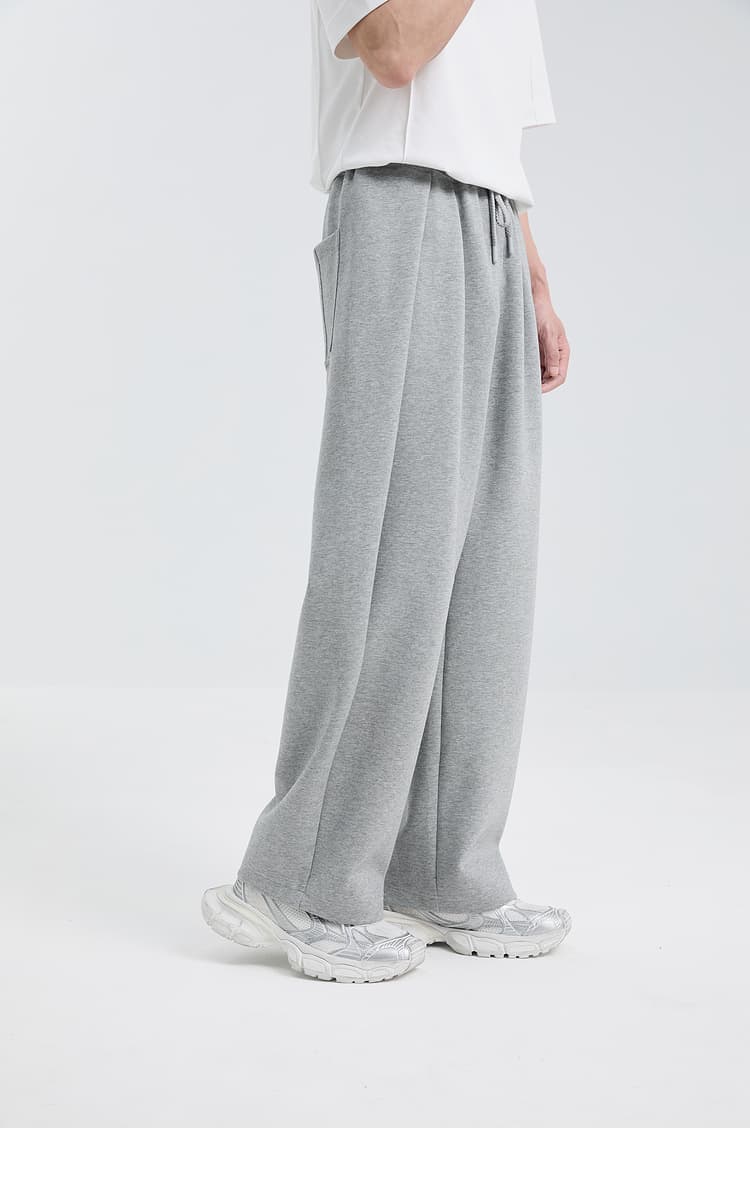 【メンズ】スウェットパンツ ゆったりドレープ リラックススウェットパンツ