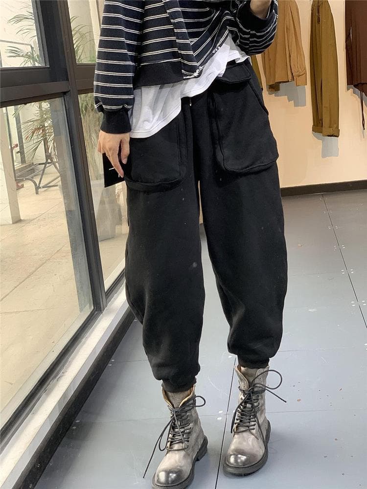 【レディース】スウェットパンツ ポケット付きヘビーウエイトスウェットパンツ