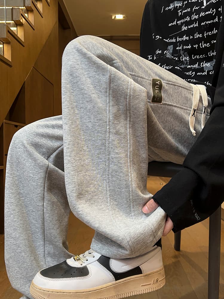 【メンズ】スウェットパンツ スウェットパンツ リラックスゆるシルエット裾絞りパンツ
