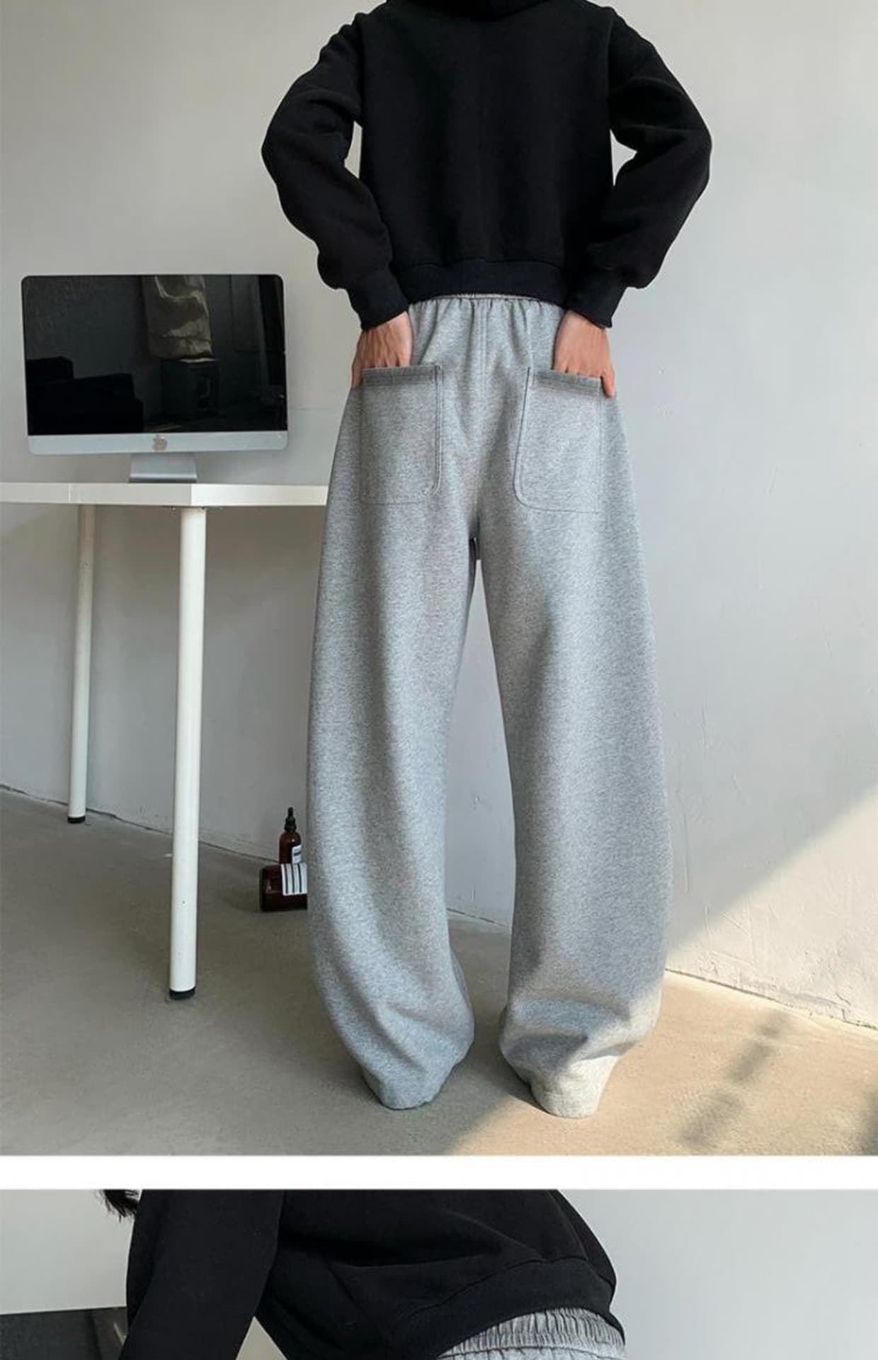 【メンズ】スウェットパンツ スウェットパンツ スプレー風配色ゆったりリラックスルームパンツ