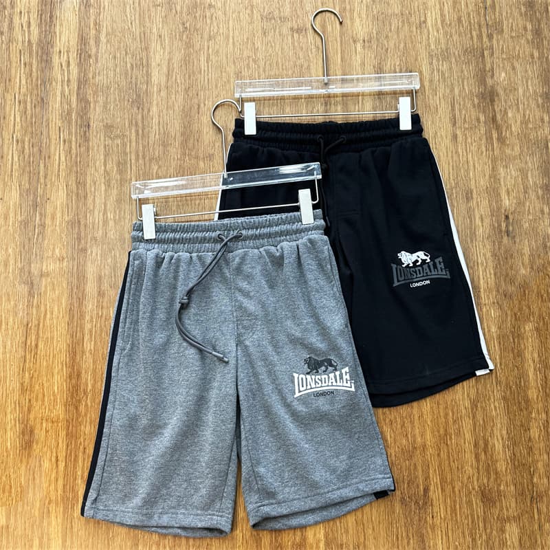 【メンズ】スウェットパンツ スポーティ五分丈スウェットショートパンツ