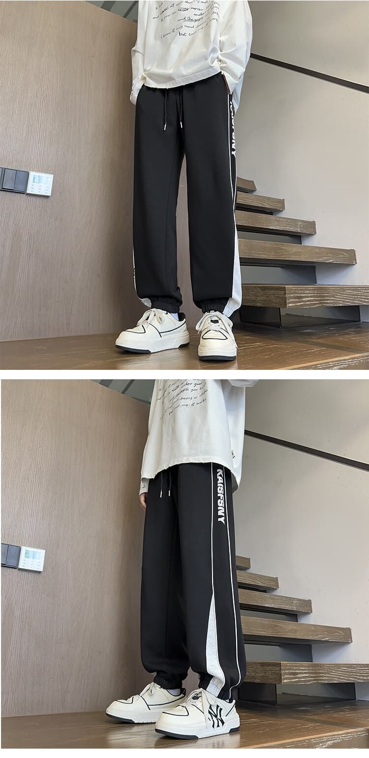 【メンズ】スウェットパンツ リラックス感溢れる裾絞りスウェットパンツ