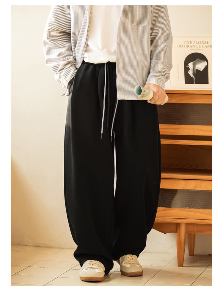 【メンズ】スウェットパンツ スウェットパンツ ゆったりくつろぎワイドパンツ