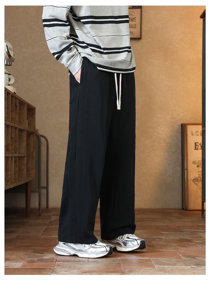 【メンズ】スウェットパンツ リラックスワイドシルエットスウェットパンツ